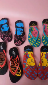 Ando Diva Catter Callie Butterfly sendal jepit wanita karet flip flop kekinian sandal japit cewek anti air lentur 36-40