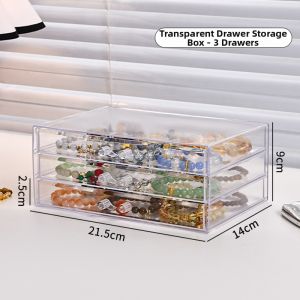 YOUKAMAN | Transparent Bead Storage Box