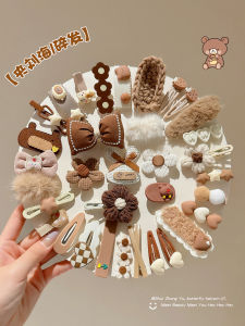 Cute Flower Butterfly Knot Hair Clips Girls Hair Accessories Side Bangs Hair Grips Childrens Fashion Jewelry Hair Barrettes