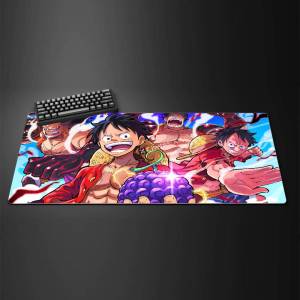 Bandai | One Piece XXL Rubber Gaming Mouse Pad Keyboard Desk Mat With 2MM Stitched Edge For PC