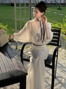 DANTING | Relaxed Sun-protection Outfit Shirt and Pants Set