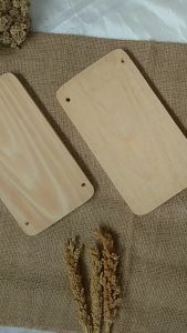 Talenan Kayu Pinus Ukuran 22x12.5 Talenan Kayu Persegi Panjang