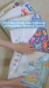 Swaddies PH Premium Soft Hooded Towel: A Comfortable Choice for 0-36mos Babies