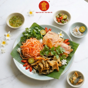 Mồi Nhậu MEVINA "Mực Lai Rai Ghiền" - Mực Hấp Nước Dừa Mực Cán Tẩm Vị & Da Cá Lắc Phô mai Siêu Cuốn
