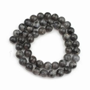 Đá Tự Nhiên Sunstone Hạt 6/8/10 Mm AA Cao Cấp Màu Hồng Tròn Mịn Rời Miếng Đệm Cho DIY Vòng Tay Trang Sức Làm