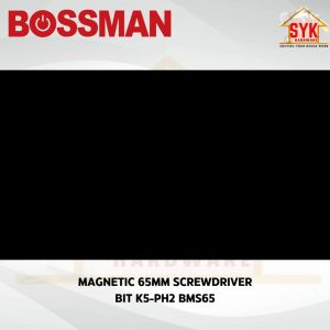 SYK Bossman BMS65 K5-PH2 Magnetic Screwdriver Bit Cordless Drill Bit Holder Pemacu Mata Drill Skru Magnetik Corsair M65 Tms65 - Lazada