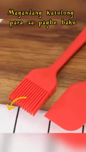 6 Pcs Kitchen baking tool set Silicone oil brush spoon knife Spatulas Kitchenware Bakewares