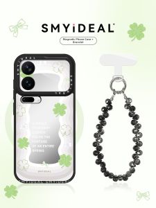 Smyideal | Magnetic Clover Design Case Compatible with Xiaomi 17promax 15Ultra Phone