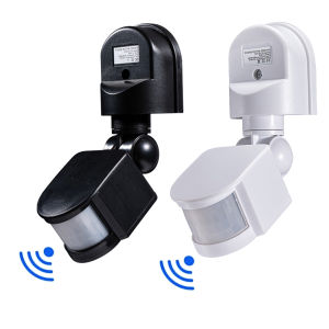Wall Mount AC 110-240V PIR เครื่องตรวจจับการเคลื่อนไหว 12V อินฟราเรดอัตโนมัติ Motion Sensor กลางแจ้ง PIR Motion Sensor สวิตช์ไฟสมาร์ท