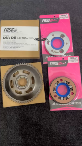 Đĩa đề và thớt đề 6 bi Fasstek Racing cho Exciter