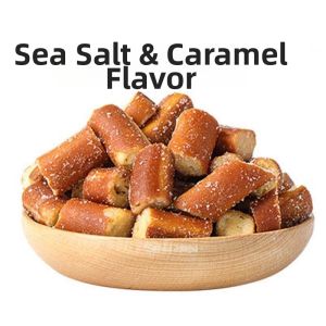 Salty Caramel Crispy Bread Sticks