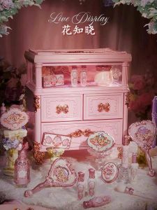 Flower Know กล่องของขวัญกลางคืนฤดูร้อนครบชุดแต่งหน้าเครื่องสําอาง Eyebrow Powder อายแชโดว์ Blush Lip Glaze ปกปิดติดทนนานแท้