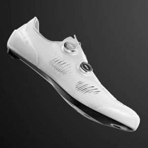 Santic Cycling Shoes Men Women Hardness14 Carbon Fiber Competition Ultra Light Road Cleats Bike Sneaker