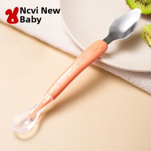 Silicone Feeding Spoon for Milk Water and Porridge Baby