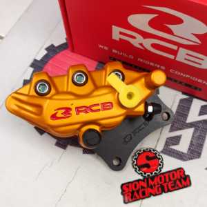 Brake Caliper / Kaliper Rem Cakram Depan RCB Racing Boy Original S Series 2 Piston Yamaha NMAX / Aerox / R15 Hitam