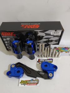 NEW ~ FRAME SLIDER JALU PELINDUNG KNALPOT BELAKANG VARIASI / JALU KNALPOT BELAKANG FULL CNC PNP NMAX155 NEW/ NMAX 155 OLD/ AEROX155 NEW/ AEROX 155 OLD/ LEXI/ XMAX/ PCX 150/PCX 160 DLL