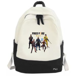 PVJ Tas FF Karakter Free Fire Ransel Sekolah Anak Laki Laki SD