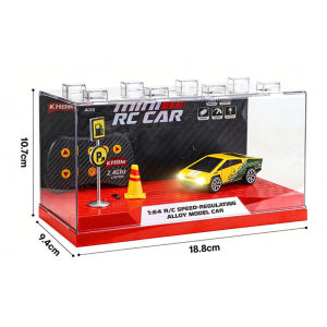 WLtoys | 2026 1/64 Mini RC Car Alloy Drift Vehicle - Easy Carry with Gift Display Box 60mins Battery Lifespan Suitable for Kids & Adults