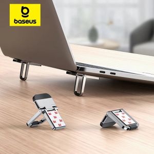 BASEUS | Baseus Foldable Laptop Stand Portable Notebook Support Base Holder Adjustable Riser Cooling Bracket Universal for Laptop Tablet