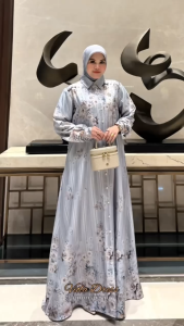 viola dress gamis motif terbaru amore by ruby gamis simple elegan kekinian