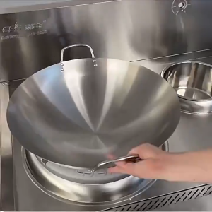 Chảo Chiên Xào Inox Đáy Võng 28cm Cao Cấp Dùng Cho Gia Đình