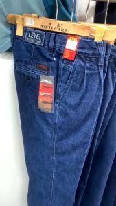 Quần Jean Nam Trung Niên Cao Cấp Thụng Ống rộng  Dày Dặn Co Giãn- ẢNH THẬT 100%