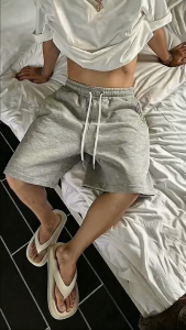 (Combo 2 Quần Short) nam 4Him trơn Basic vải Thun Da Cá cao cấp trẻ trung thể thao chuẩn form