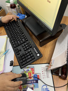 Walnut Elevated Rack Monitor Pad Keyboard Storage Laptop Screen Laptop Bracket Desktop Storage Rack