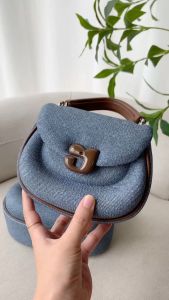 KUNOGIGI/ Kuliang GIGI Cowboy Pig bag Small GIGi bag niche bag Womens saddle bag crossbody bag