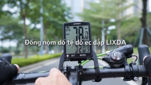 LIXADA SIUKE Máy tính xe đạp không dây Màn hình LCD đa chức năng Đồng hồ tốc độ Chống nước IPX6 Dừng nhiệt độ có thể đo được
