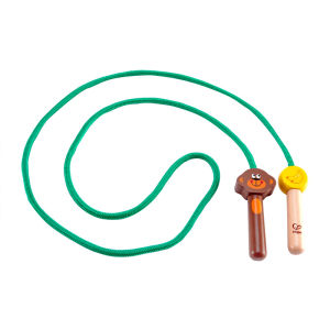 Hape | Wooden Jump Rope for Infants and Toddlers 3-6 Years