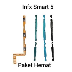 Pernik + Flexibel On Off For Infinix Smart 5 X657 X657C Tombol Luar On Off Volume Ori