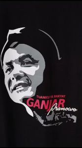 Kaos Ganjar Keren Blankon: Kaos Casual & Nyaman