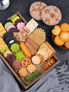 HYMW | Simulated Chocolate Jam Sandwich Biscuit Model