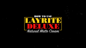 Layrite Deluxe Natural Matte Cream - Matte | Medium Hold | Water Soluble