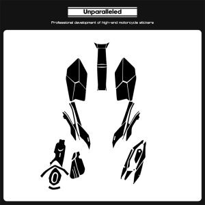 ปิดฝากระบอกน้ำมันแบบหนาป้องกันน้ำมันป้องกันรอยขีดข่วนสำหรับ Yamaha Grizzly 150X ป้ายป้องกันยางป้องกันรอยขีดข่วนป้ายป้องกันน้ำ