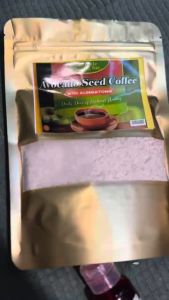 Avocado Seed Coffee with Alingatong Natural na kape na tumutulong sa pagpapalakas ng katawan stamina at overall vitality. Pinagsama ang avocado seed na mayaman sa antioxidants at alingatong (Urtica Dioica) na kilalang herbal na pampalakas at pampali