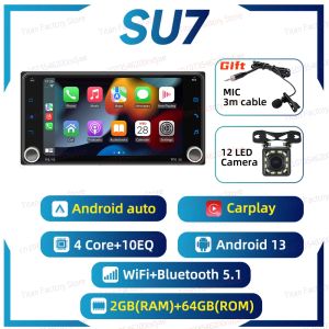 7" Screen Android 2 Din Car Radio for Scion XD 2007-2017 - Support Wireless Carplay Android Auto Multimedia Head Unit Stereo