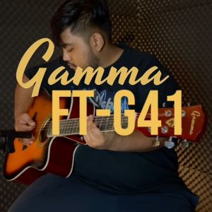 Gamma G41 41 inch Left Handed Dreadnought with Cutaway Acoustic Guitar ( Lefty / Kidal / G41LH / G41-LH )