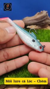 Mồi mềm Jigking lure nhạy cá lóc Mồi mềm câu cá Lóc cá Chẽm nhạy cá 10gram