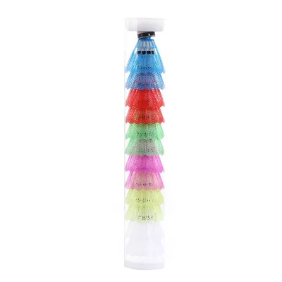12 Quả Cầu Lông Nhựa Màu Trắng Thiết Kế Thực Tế Dành Cho Câu Lạc Bộ Tiệc Tùng Sân Vườn - Trò Chơi Giải Trí Vui Nhộn Không Giới Hạn
