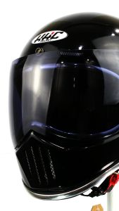 HELM KHC FULL FACE CAKIL LIST CHROME KACA LUAR