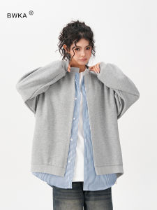 BWKA | Casual Loose Striped Sweater Cardigan