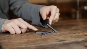 TREEM Portable Aluminum Phone Stand Keychain – Desktop Mobile Holder