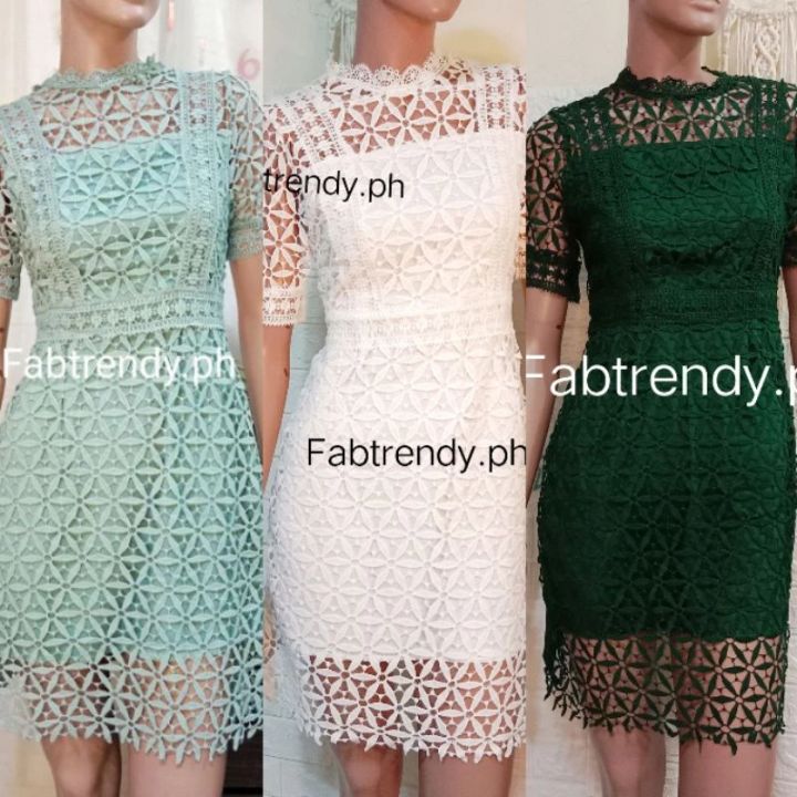 Lazada lace fashion dress