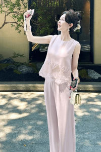 QFN | Luxurious and Elegant Ladylike Pink Lace Outfit