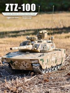XIONGDITANK | Remote Control Metal Track Large Scale Tank Car For Boys