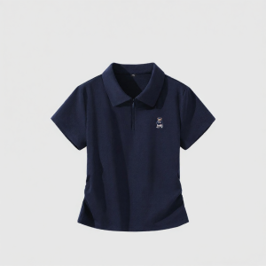spao | Polo Style Fitted T-Shirt