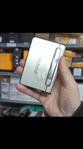 Bật lửa - Hộp đựng thuốc Focus 2 trong 1 (Chứa được 10 điếu thuốc) - (Sử dụng gas)