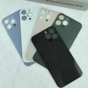 Vỏ Pin Kính iPhone 13 Pro/Pro Max Nắp Lưng Vỏ Máy Thay Thế Chất Lượng Cao 2 Trong 1 Lỗ Lớn Nắp Lưng Pin Phía Sau